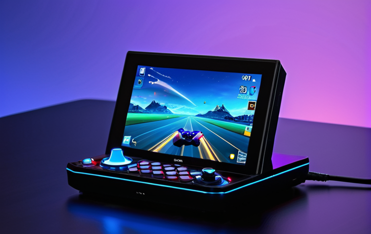 블랙 팔콘 큐 리뷰 - **Prompt:** A young, enthusiastic gamer, fully clothed in comfortable gaming attire (jeans and a hoo...